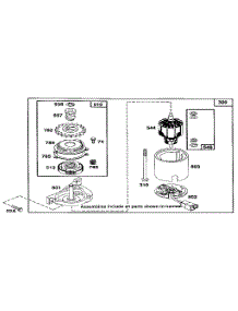 Starter Motor parts for Briggs & Stratton Lawn & Garden Engine 122700 TO 122799 (0101 - 0101) from AppliancePartsPros.com