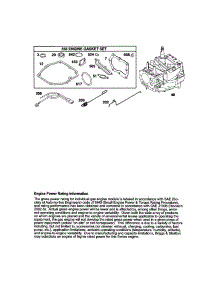 Short Block parts for Briggs & Stratton Lawn & Garden Engine 122T02-3824-B3 from AppliancePartsPros.com