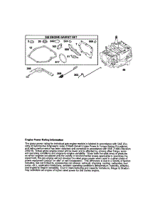 Short Block parts for Briggs & Stratton Lawn & Garden Engine 122T02-3824-EA from AppliancePartsPros.com