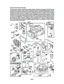 Cylinder / Crankshaft / Crankcase parts for Briggs & Stratton Lawn & Garden Engine 122T02-3845-EA from AppliancePartsPros.com