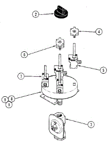 Control Assembly parts for Kenmore Gas Cooktop 123.03(1988) (12303(1988), 123 03(1988)) from AppliancePartsPros.com