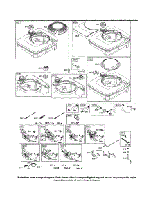Fuel Tank parts for Briggs & Stratton Lawn & Garden Engine 123J00 (0100-0188) from AppliancePartsPros.com