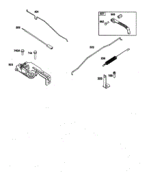 Controls parts for Briggs & Stratton Lawn & Garden Engine 123P02-0010-F1 from AppliancePartsPros.com