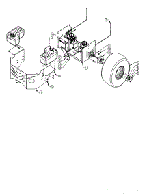 Tire / Wheels / Hydro Weldment parts for Swisher Rear-Engine Riding Mower 12428069 from AppliancePartsPros.com