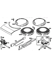 Wire Harness Assembly And Finger Guard parts for Briggs & Stratton Lawn & Garden Engine 124700 TO 124799 (5008) from AppliancePartsPros.com