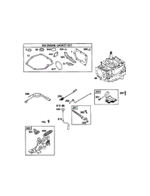 Short Block / Gasket Set parts for Briggs & Stratton Lawn & Garden Engine 124T02-0853-EA from AppliancePartsPros.com