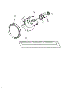 Motor parts for Kenmore Upright Vacuum 125.10135610 (12510135610, 125 10135610) from AppliancePartsPros.com