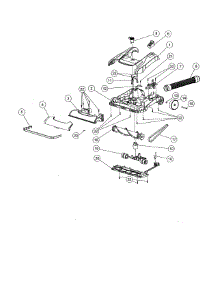 Nozzle parts for Kenmore Upright Vacuum 125.10135610 (12510135610, 125 10135610) from AppliancePartsPros.com