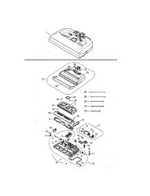 Powermate parts for Kenmore Elite Canister Vacuum 12521814610 from AppliancePartsPros.com