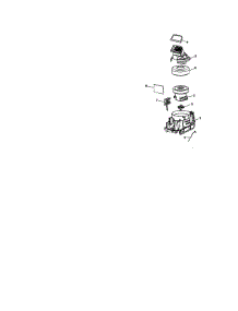 Motor parts for Kenmore Upright Vacuum 125.22614610 (12522614610, 125 22614610) from AppliancePartsPros.com