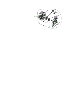 Cord Reel parts for Kenmore Upright Vacuum 125.22614610 (12522614610, 125 22614610) from AppliancePartsPros.com