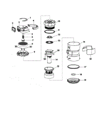 Dust Cup parts for Kenmore Upright Vacuum 125.22614610 (12522614610, 125 22614610) from AppliancePartsPros.com