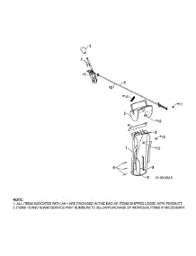 Chute & Deflector Weldments parts for Poulan Gas Snowblower 12527HVX-96195001800 from AppliancePartsPros.com