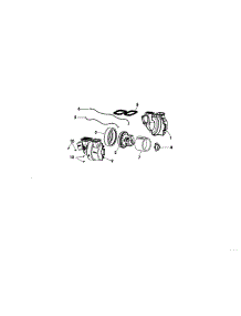 Motor parts for Kenmore Upright Vacuum 125.31140610 (12531140610, 125 31140610) from AppliancePartsPros.com