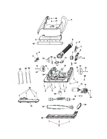 Nozzle Parts parts for Kenmore Upright Vacuum 125.31140610 (12531140610, 125 31140610) from AppliancePartsPros.com