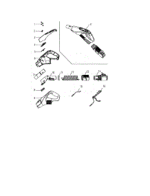 Hose Parts parts for Kenmore Canister Vacuum 125.81414610 (12581414610, 125 81414610) from AppliancePartsPros.com