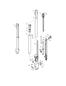 Telescoping Wand parts for Kenmore Elite Canister Vacuum 12581714610 from AppliancePartsPros.com