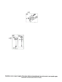 Brake / Dipstick / Tube parts for Briggs & Stratton Lawn & Garden Engine 126600 (0100 THRU 0201) from AppliancePartsPros.com