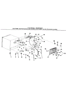 Unit Parts parts for Kenmore Refrigerator 126.8904833 (1268904833, 126 8904833) from AppliancePartsPros.com