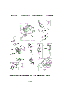 Cylinder / Crankshaft / Sump parts for Briggs & Stratton Lawn & Garden Engine 126T02-1225-EA from AppliancePartsPros.com