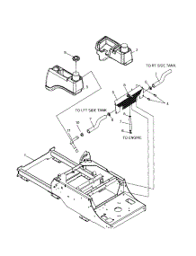 Fuel Valve / Cover Plate parts for Craftsman Rear-Engine Riding Mower 12728876 from AppliancePartsPros.com