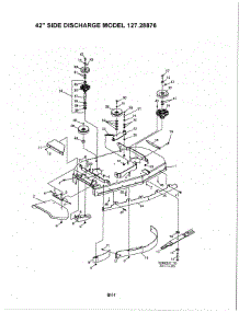 42" Side Discharge - 127.28876 parts for Craftsman Rear-Engine Riding Mower 12728876 from AppliancePartsPros.com