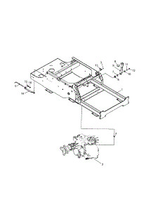 Parking Brake parts for Craftsman Rear-Engine Riding Mower 12728877 from AppliancePartsPros.com