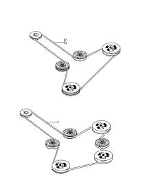 Belt-Cutterdeck parts for Craftsman Rear-Engine Riding Mower 12728877 from AppliancePartsPros.com