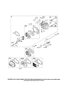 Head-Cylinder / Cover-Rocker Arm parts for Briggs & Stratton Lawn & Garden Engine 128600 (0100-0264) from AppliancePartsPros.com