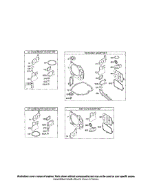 Gasket Sets parts for Briggs & Stratton Lawn & Garden Engine 128600 (0100-0264) from AppliancePartsPros.com