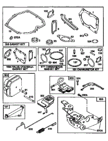 Engine 128802-0905-01 (71 / 500) parts for Briggs & Stratton Lawn & Garden Engine 128802-0905-01 from AppliancePartsPros.com