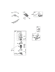 Motor-Starter / Alternator parts for Briggs & Stratton Lawn & Garden Engine 129H00 (0005-0185) from AppliancePartsPros.com