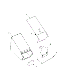 Mulcher Plug / Catcher Frame parts for Mtd Gas Walk-Behind Mower 12A-445E452 from AppliancePartsPros.com