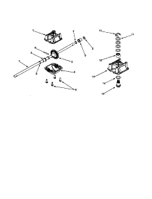 Transmission Assembly parts for Mtd Gas Walk-Behind Mower 12A-529N062 from AppliancePartsPros.com