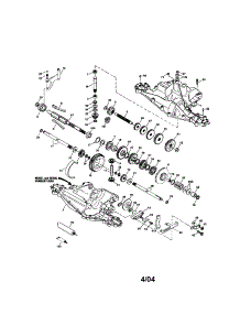 Peerless Transaxle parts for Troy-Bilt Gas Walk-Behind Mower 12A-753B063 from AppliancePartsPros.com