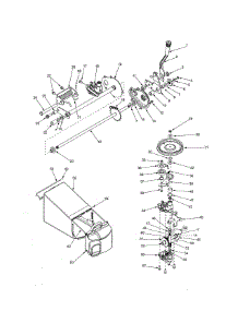 Drive Control / Grass Bag parts for Yard-Man Gas Walk-Behind Mower 12A-978Q701 from AppliancePartsPros.com