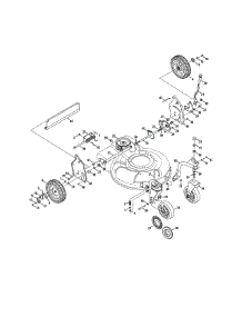 Wheels / Drive parts for Mtd Gas Walk-Behind Mower 12A-98K3095 from AppliancePartsPros.com
