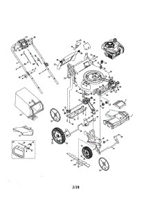 Lawn Mower parts for Mtd Gas Walk-Behind Mower 12A-N2M7799 from AppliancePartsPros.com