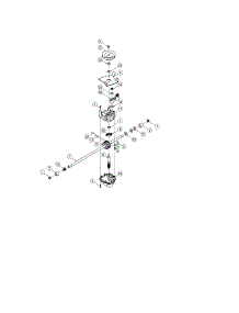 Transmission parts for Mtd Gas Walk-Behind Mower 12AC829C755 from AppliancePartsPros.com