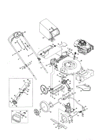 Lawn Mower parts for Mtd Gas Walk-Behind Mower 12AKD38S799 from AppliancePartsPros.com