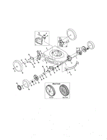 Transmission / Wheels parts for Mtd Gas Walk-Behind Mower 12AV566M055 from AppliancePartsPros.com