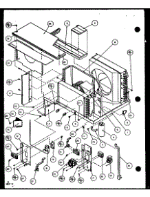 Interior Parts parts for Amana Room Air Conditioner 12C2MB/P1114201R from AppliancePartsPros.com