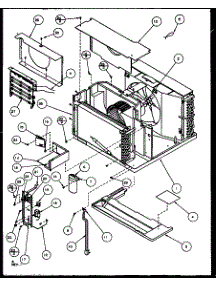 Interior Parts parts for Amana Room Air Conditioner 12C3EV/P1118123R from AppliancePartsPros.com