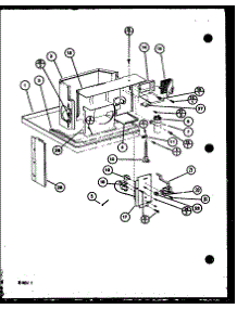 Interior Parts parts for Amana Room Air Conditioner 12C3HES/P69968415R from AppliancePartsPros.com