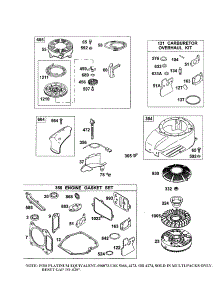 Starter-Rewind parts for Briggs & Stratton Lawn & Garden Engine 12F612 from AppliancePartsPros.com