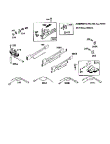 Wire Harness / Brake / Interlock Switch parts for Briggs & Stratton Lawn & Garden Engine 12F800 TO 12F899 (0830-0839) from AppliancePartsPros.com