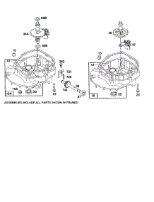Sump-Engine / Gear-Cam parts for Briggs & Stratton Lawn & Garden Engine 12F800 TO 12F899 (1150-1159) from AppliancePartsPros.com