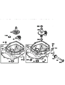 Engine parts for Briggs & Stratton Lawn & Garden Engine 12H800 TO 12H899 from AppliancePartsPros.com