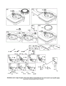 Fuel Tank parts for Briggs & Stratton Lawn & Garden Engine 12J800-1738-A1 from AppliancePartsPros.com