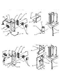 Control Panel & Electrical Parts parts for Amana Room Air Conditioner 12QZ22TB-P1200902R from AppliancePartsPros.com